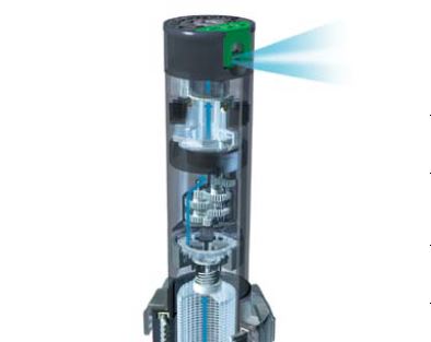 ASPERSOR TURBINA OFERTA SRM-04 1/2" HUNTER (Boquilla verde)