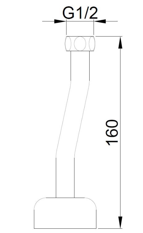 CONJUNTO TUBITO Y PLAFON URINARIO NOFER 07591.B