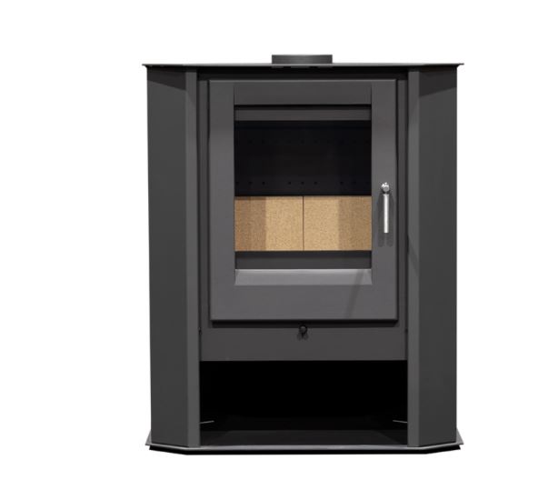 ESTUFA DE LEÑA SLDC RINCON 6kW METLOR