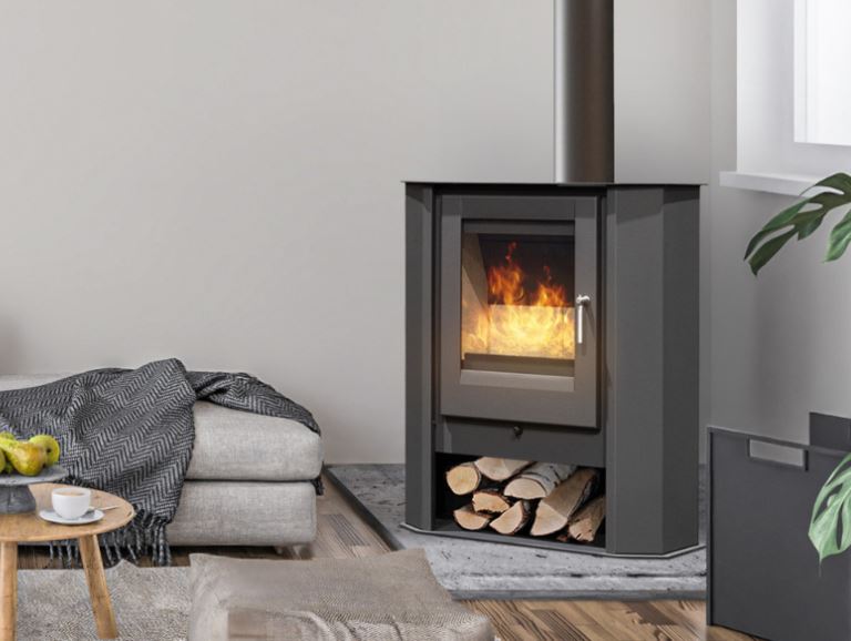 ESTUFA DE LEÑA SLDC RINCON 6kW METLOR