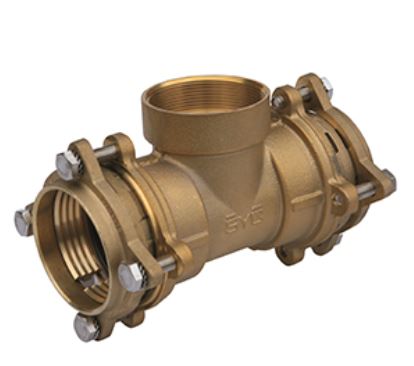 TE MIXTA SYC 110x4" LATÓN PARA PE