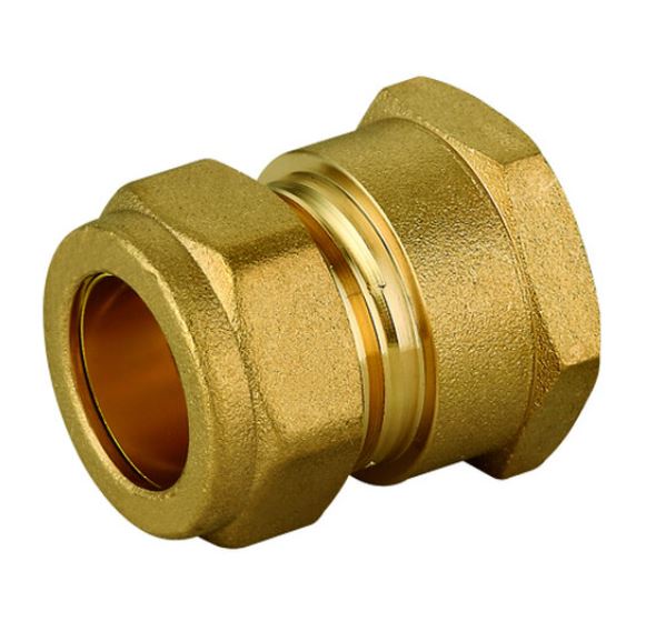 RACOR HERMETO HEMBRA 14x1/2 COMPRESION COBRE