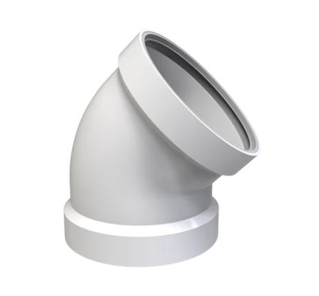 CODO 45º ALUMINIO LACADO 110 CONVESA ALCC11