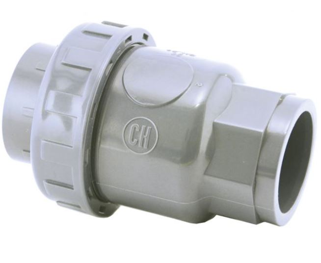 RETENCION PVC RECTA BOLA 1/2"