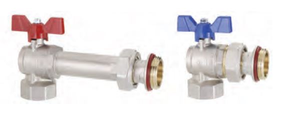 KIT VÁLVULAS PROGRESS A ESCUADRA CON RACOR 1" EMMETI