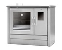 COCINA LEÑA ME16 TROPICAL INOX 6,8kw METLOR