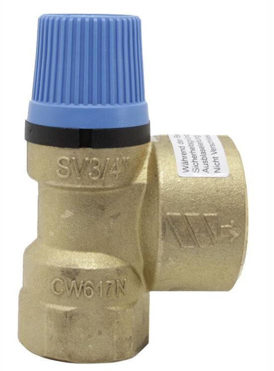 VALVULA SEGURIDAD 3/4"x1" H-H 6bar SV WATTS