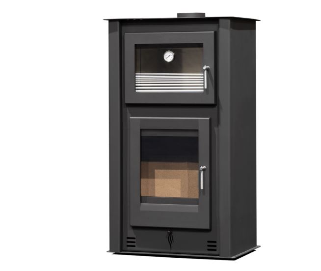 ESTUFA DE LEÑA CON HORNO ÍRIS 960 8,5kW METLOR