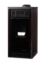 ESTUFA DE PELLETS CON VENTILADORES 9,6kW VICENTINA 4 BRONCE METLOR