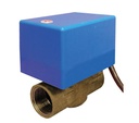 VALVULA DE ZONA 2 VIAS 3/4" CON MICRO AUXILIAR HERZ