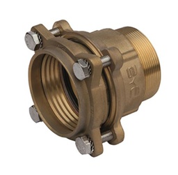 [051801100] ENLACE MACHO SYC 110x4" LATÓN PARA PE