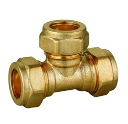 [158130120] TE HERMETO 12 COMPRESION COBRE