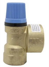 [2838055AX] VALVULA SEGURIDAD 3/4"x1" H-H 5bar SV WATTS
