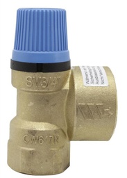 [2838055BK] VALVULA SEGURIDAD 1"x1,1/4" H-H 7bar SV WATTS