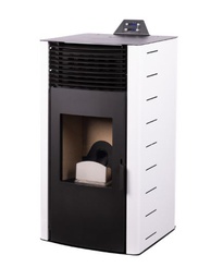 [283812014] ESTUFA DE PELLETS CON VENTILADORES 11kW BÁRBARA BLANCA METLOR