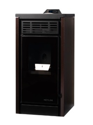 [28381201R] ESTUFA DE PELLETS CON VENTILADORES 9,6kW VICENTINA 4 BRONCE METLOR